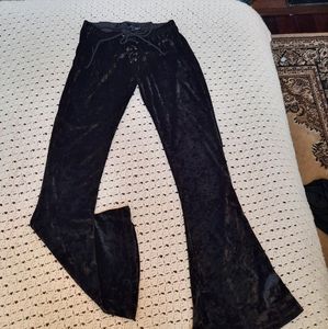 Velvet Bell Bottoms